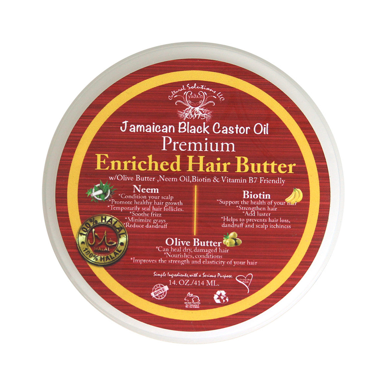 Jamaican Black Castor Oil Premium Enriched Hair Butter