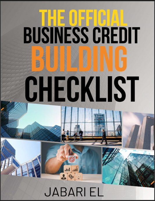 Business Credit Checklist E-Book